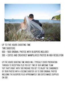 Wedding photography videography prices
