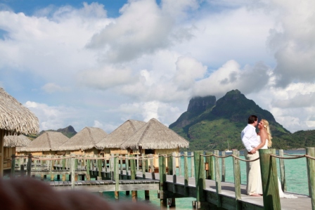 Bora Bora wedding photos