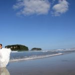 Whangamata beach wedding photography