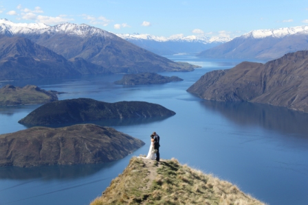 Coromandel Peak wedding photography videography