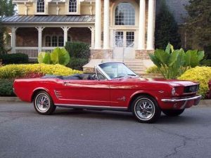 Mustang wedding car Coromandel