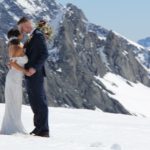 Glacier wedding New Zealand